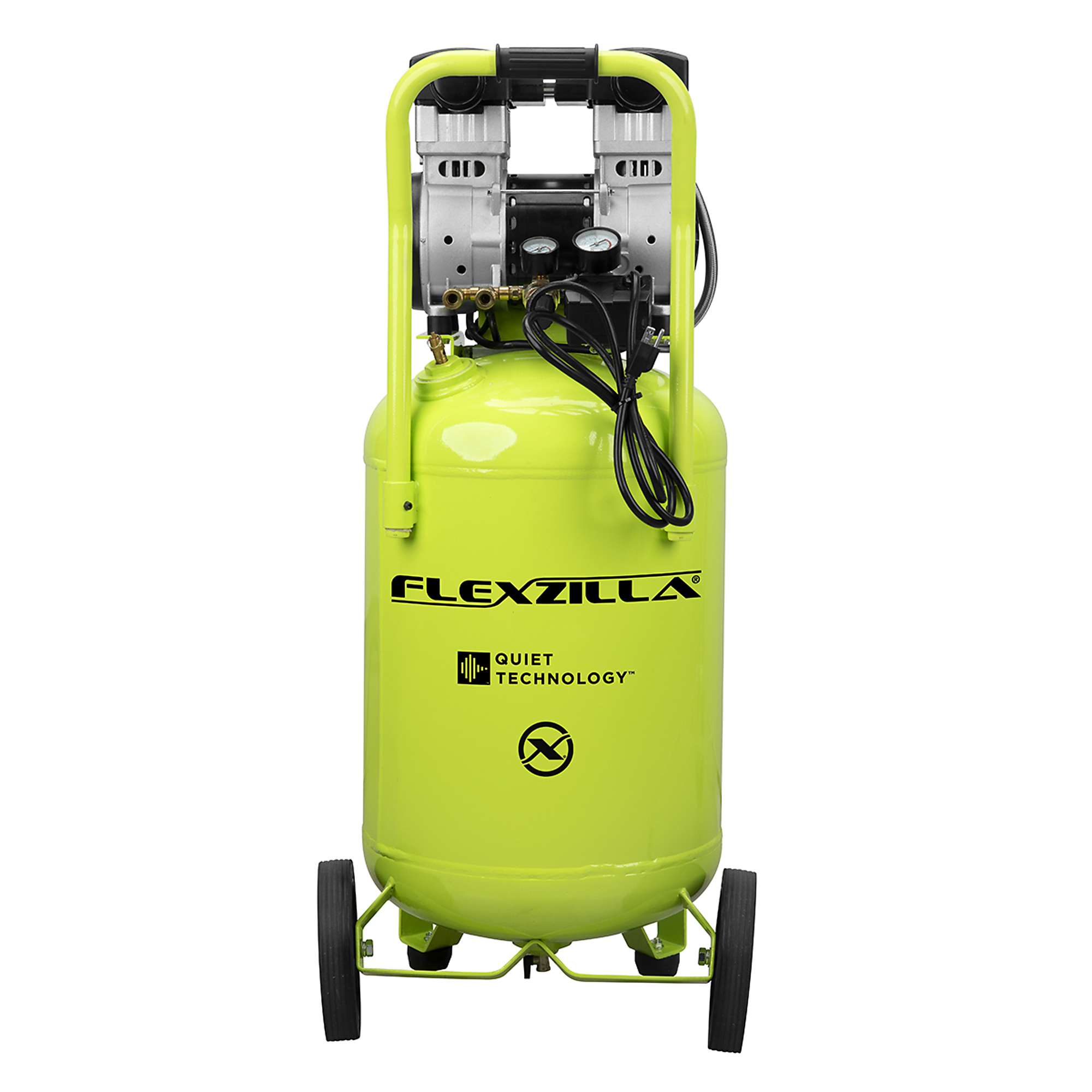 Flexzilla, Air Compressor, Portable, 2 HP, 20 Gal. Ind. Pump, Horsepower 2 HP, Air Tank Size 20 Gal, Volts 115 Model# CB20200F